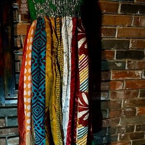 Colorful Patchwork Maxi Dress